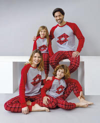 MEN'S PAJAMAS M/L LP4080 CHRISTMAS Tellini S.r.l. Wholesale Clothing